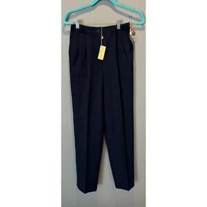 NWT Vintage Particulars Navy Dress Pants Women's Size 10